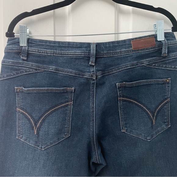 34”x 31” Parasuco Women’s Slim Straight Jeans in Dark Indigo - Picture 5 of 6